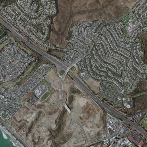 Aerial/Satellite Image of Exit 77, CA