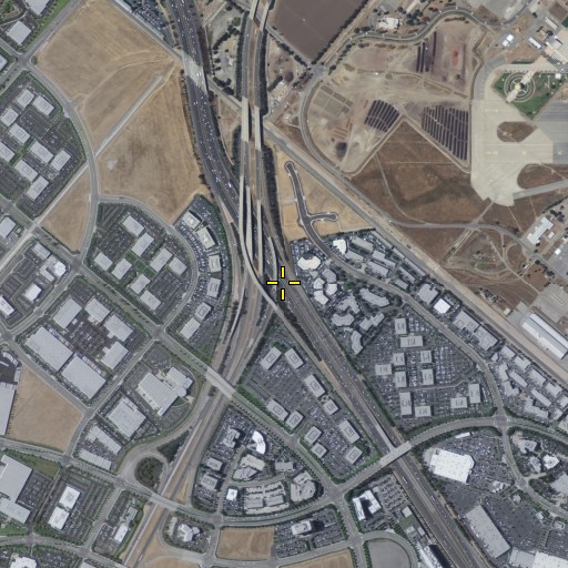 Aerial/Satellite Image of Exit 95, CA