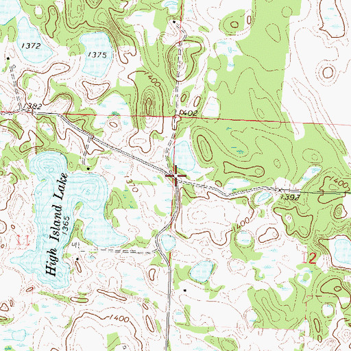 Topographic Map of School Number 193 (historical), MN