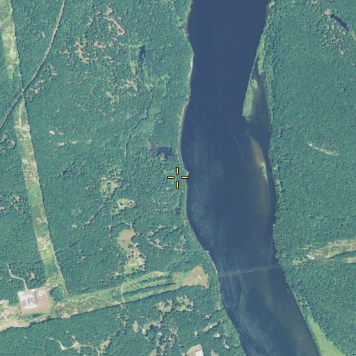 Aerial/Satellite Image of Scovill Rock, CT