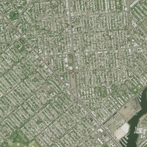 Aerial/Satellite Image of Trust Triangle, NY