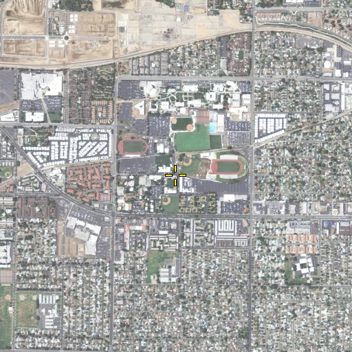 Aerial/Satellite Image of Trinity Hall, CA