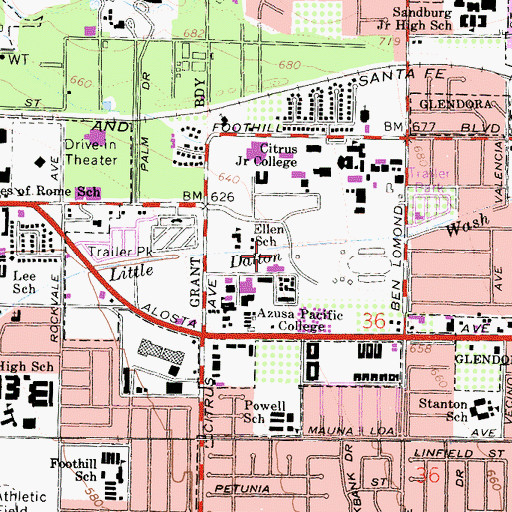 Topographic Map of Adams Field, CA