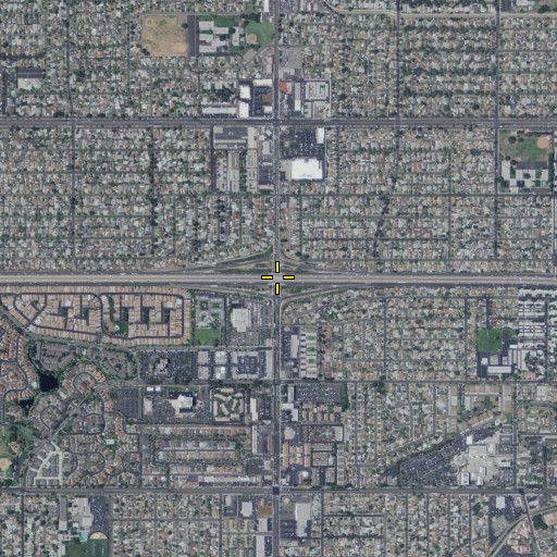 Aerial/Satellite Image of Exit 27, CA