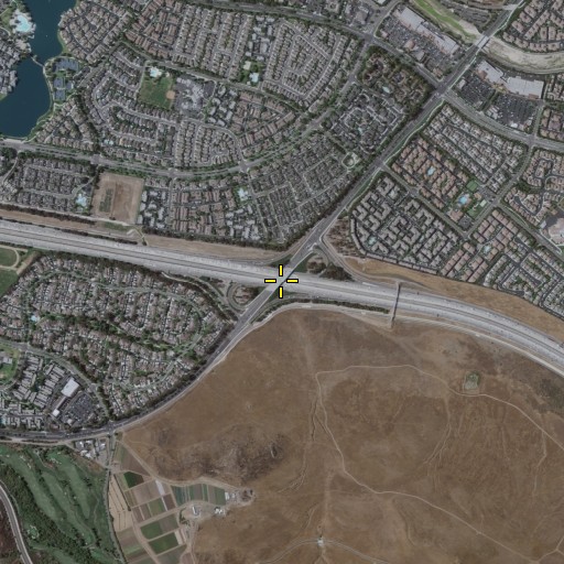 Aerial/Satellite Image of Exit 4, CA