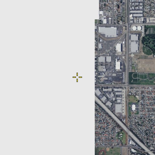 Aerial/Satellite Image of Exit 18, CA
