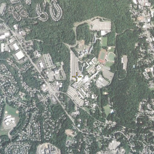 Aerial/Satellite Image of Wayne Hall, NJ