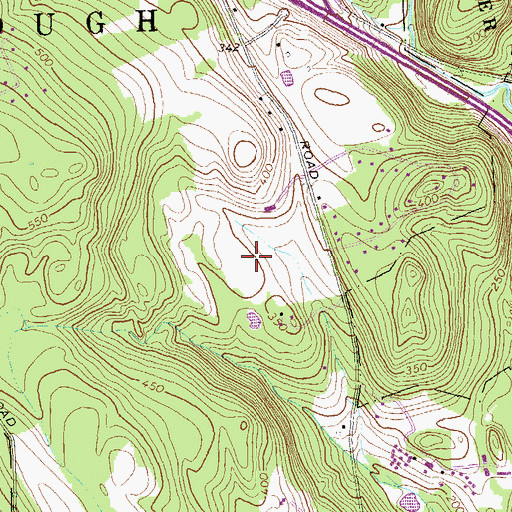 Topographic Map of Rankl Field, CT