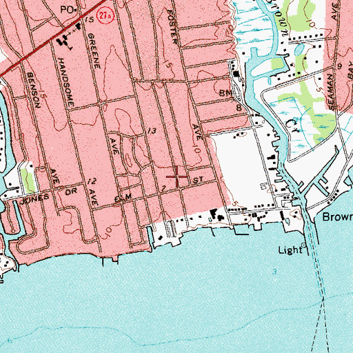 Topographic Map of Good Samaritan Nursing Home, NY