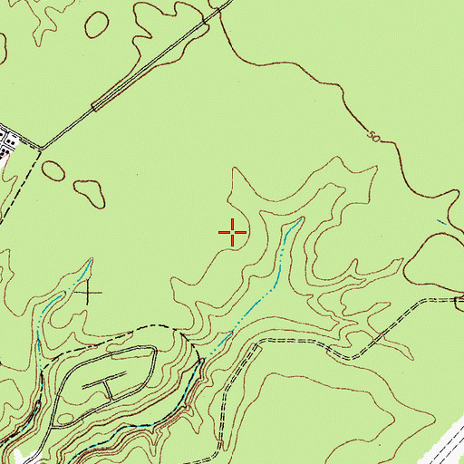 Topographic Map of Federal Bureau of Investigation, NC