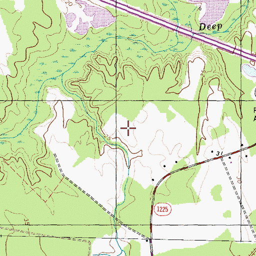 Topographic Map of Craven County Sheriff's Office, NC