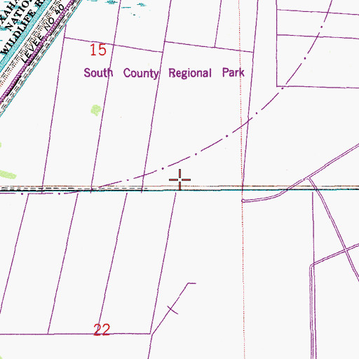Topographic Map of Palm Beach County Fire Rescue Station 58, FL