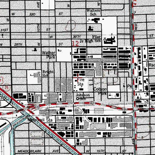 Topographic Map of Hialeah Fire Department Station 6, FL