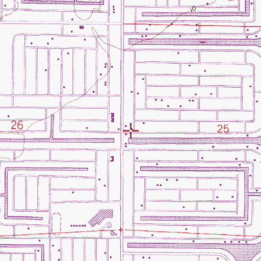Topographic Map of Cape Coral Fire Department Station 4, FL