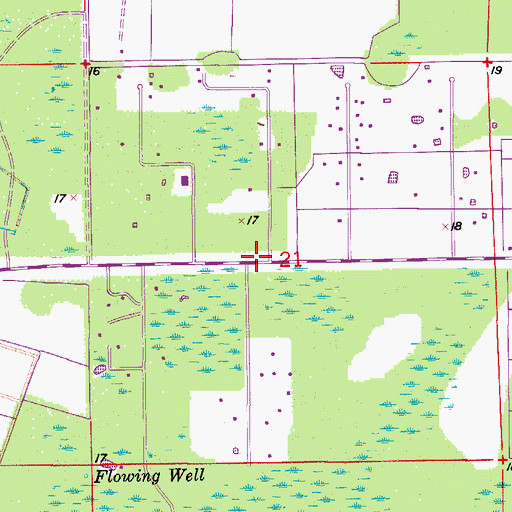 Topographic Map of South Trail Fire and Rescue Station 62, FL