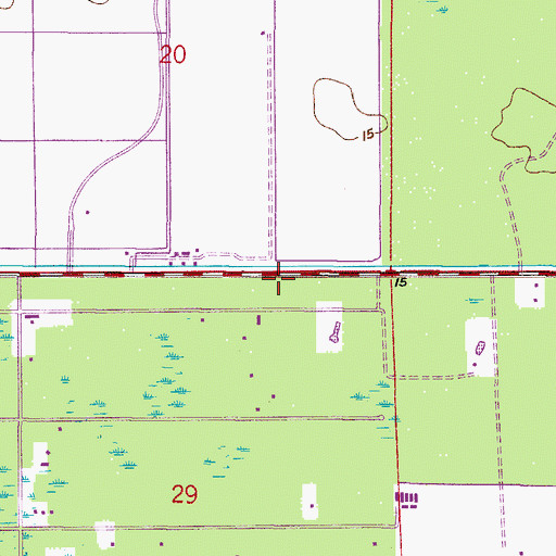 Topographic Map of North Naples Fire Control and Rescue District Station 42, FL