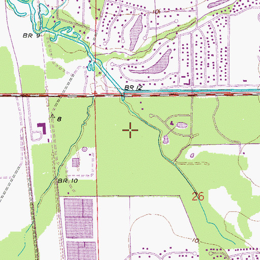 Topographic Map of North Collier Fire Department Control and Rescue District Station 45, FL