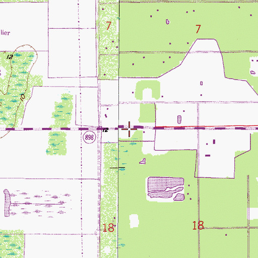 Topographic Map of North Naples Fire Control and Rescue District Station 46, FL