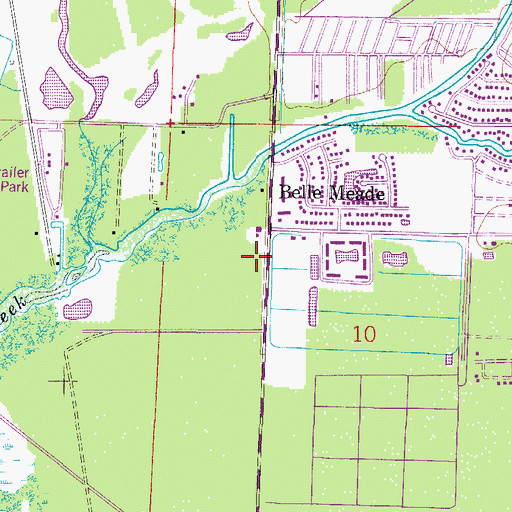 Topographic Map of East Naples Fire Control and Rescue District Station 23, FL