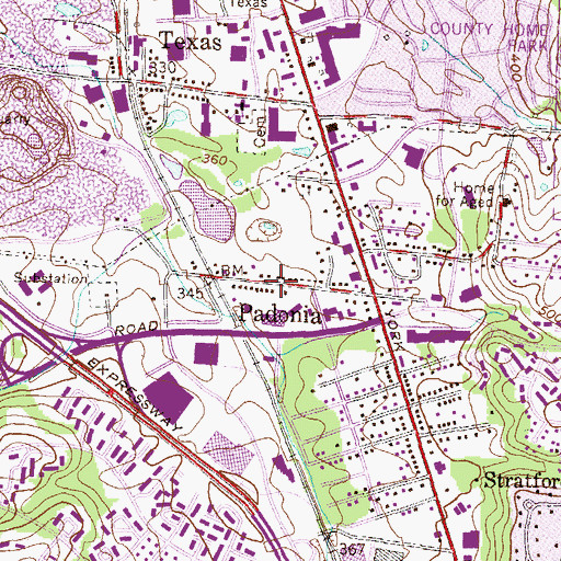 Topographic Map of Apple Tree Childrens Center, MD