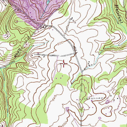 Topographic Map of Deer Crossing Elementary School, MD