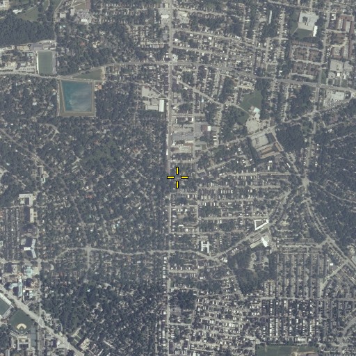 Aerial/Satellite Image of Baltimore Christian School, MD