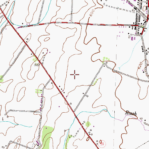 Topographic Map of Grace Academy, MD