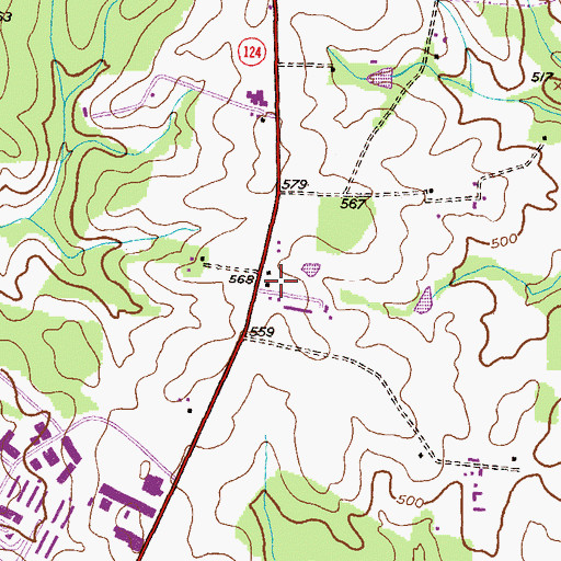Topographic Map of Church of the Redeemer Christian School, MD