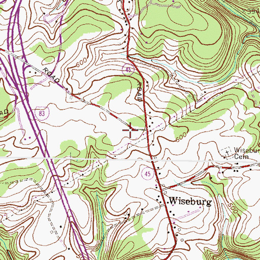 Topographic Map of Our Lady of Grace School, MD