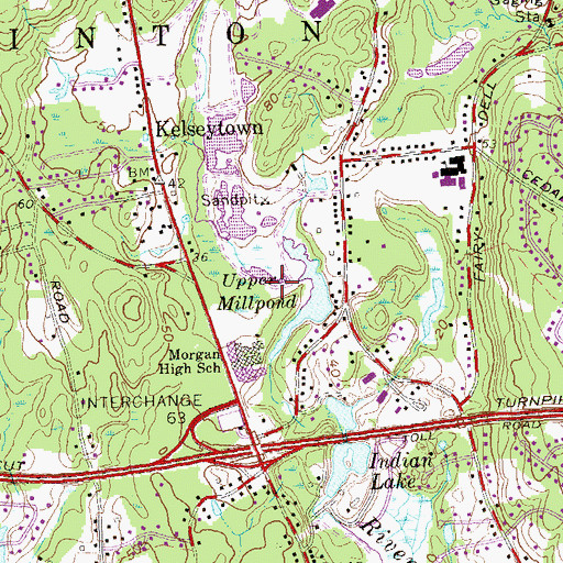 Topographic Map of Town of Clinton, CT