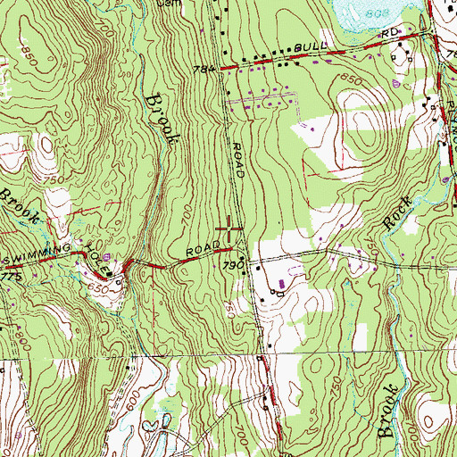 Topographic Map of Town of Harwinton, CT