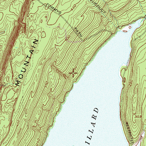 Topographic Map of Town of North Branford, CT