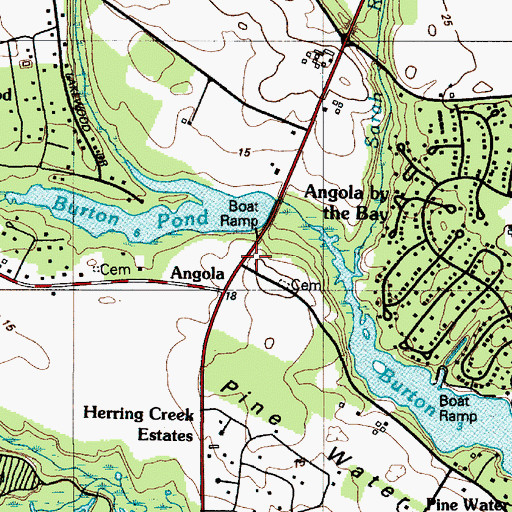 Topographic Map of Conrad Middle School, DE