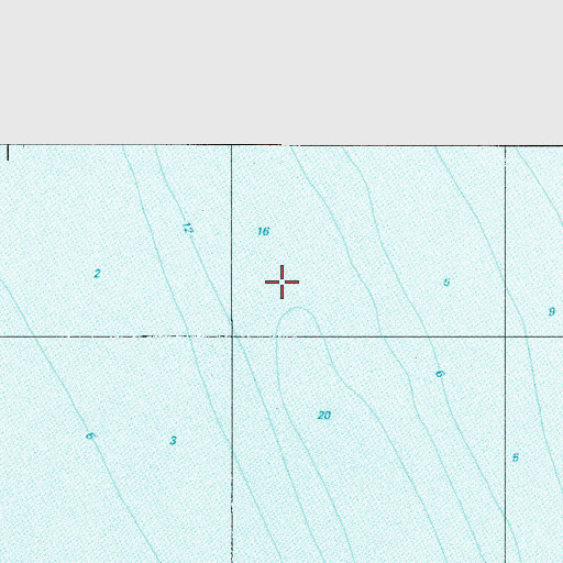 Topographic Map of Cedarbush Hole, DE