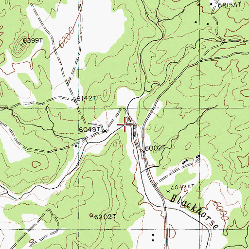 Topographic Map of Boiling Over Wash, AZ