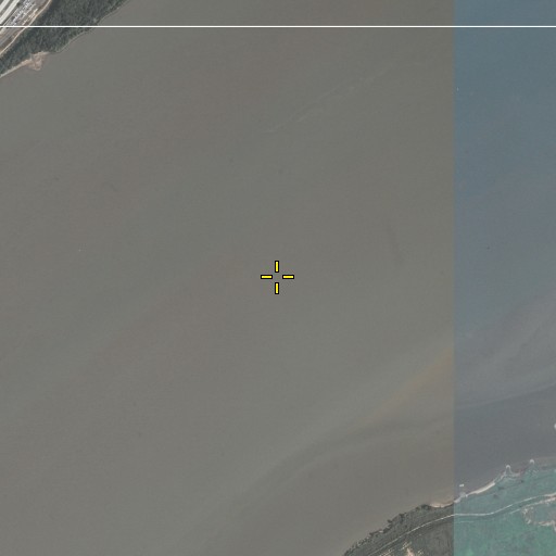 Aerial/Satellite Image of Marcus Hook Bar, DE
