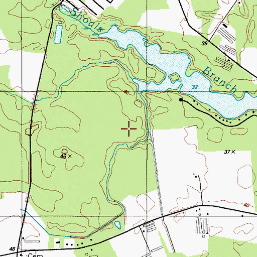 Topographic Map of Askecksy (historical), DE