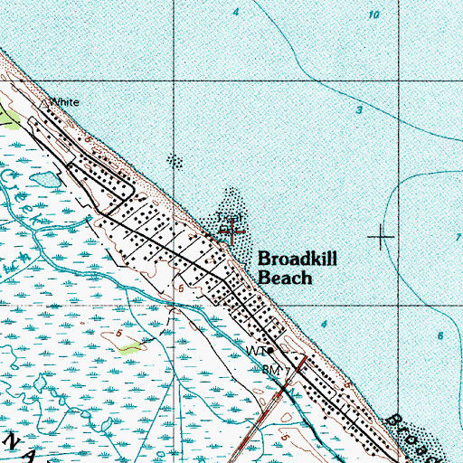 Topographic Map of Plumb Point (historical), DE