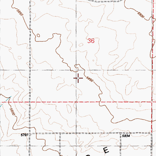 Topographic Map of Navajo Number Four Airstrip (historical), AZ