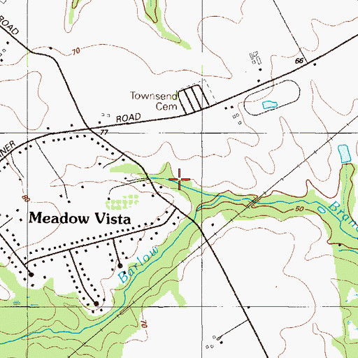 Topographic Map of Wiggins Mill Park (historical), DE