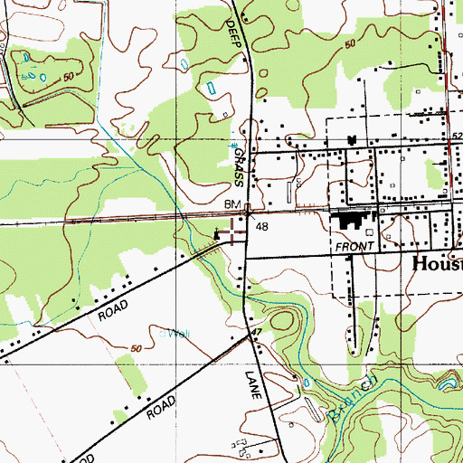 Topographic Map of Community Pentecostal Church of God, DE