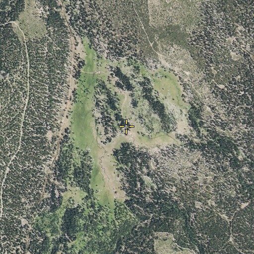 Aerial/Satellite Image of Alder Creek, CA