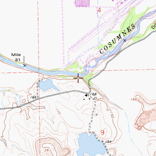 Topographic Map of Arkansas Creek, CA