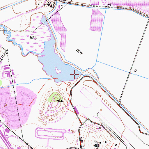 Topographic Map of Arroyo Jan Jose, CA