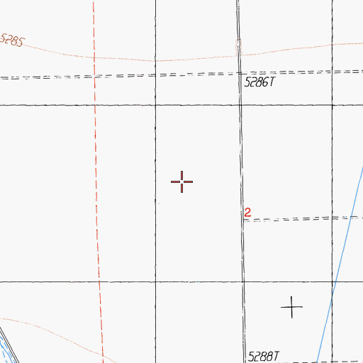 Topographic Map of Bailey Creek, CA