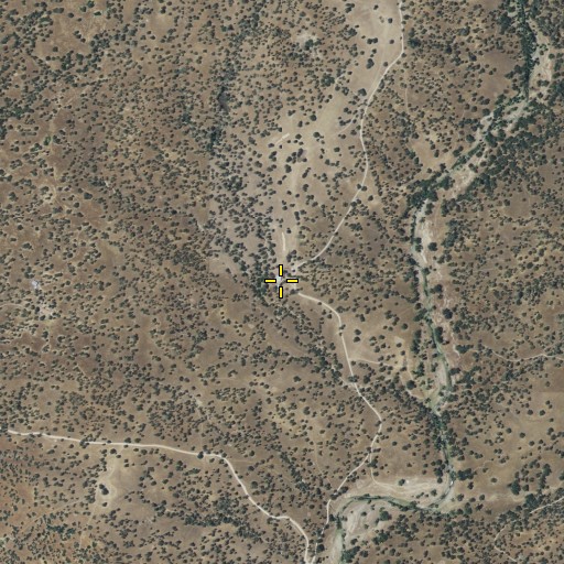 Aerial/Satellite Image of Bailey Flat School, CA