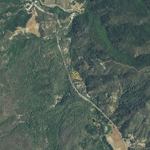 Aerial/Satellite Image of Bear Flat, CA