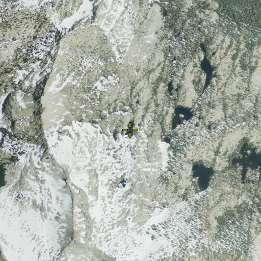 Aerial/Satellite Image of Blackie Lake, CA