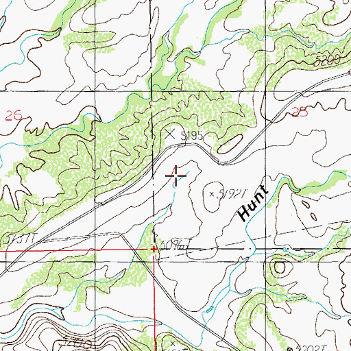 Topographic Map of Boot Stock Tank, AZ