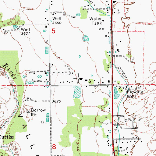 Topographic Map of Cochise Stronghold Indian Museum, AZ